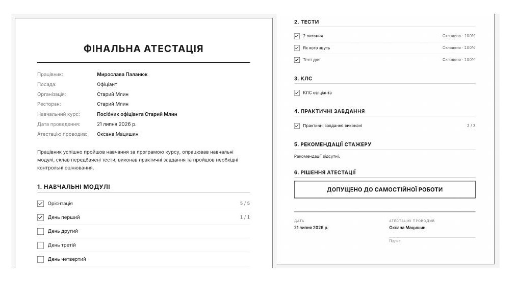 Фінальна атестація